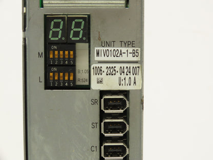 Okuma MIV0102A-1-B5 AC Servo Drive Module U:1.0 A 1006-2325-04-24-007