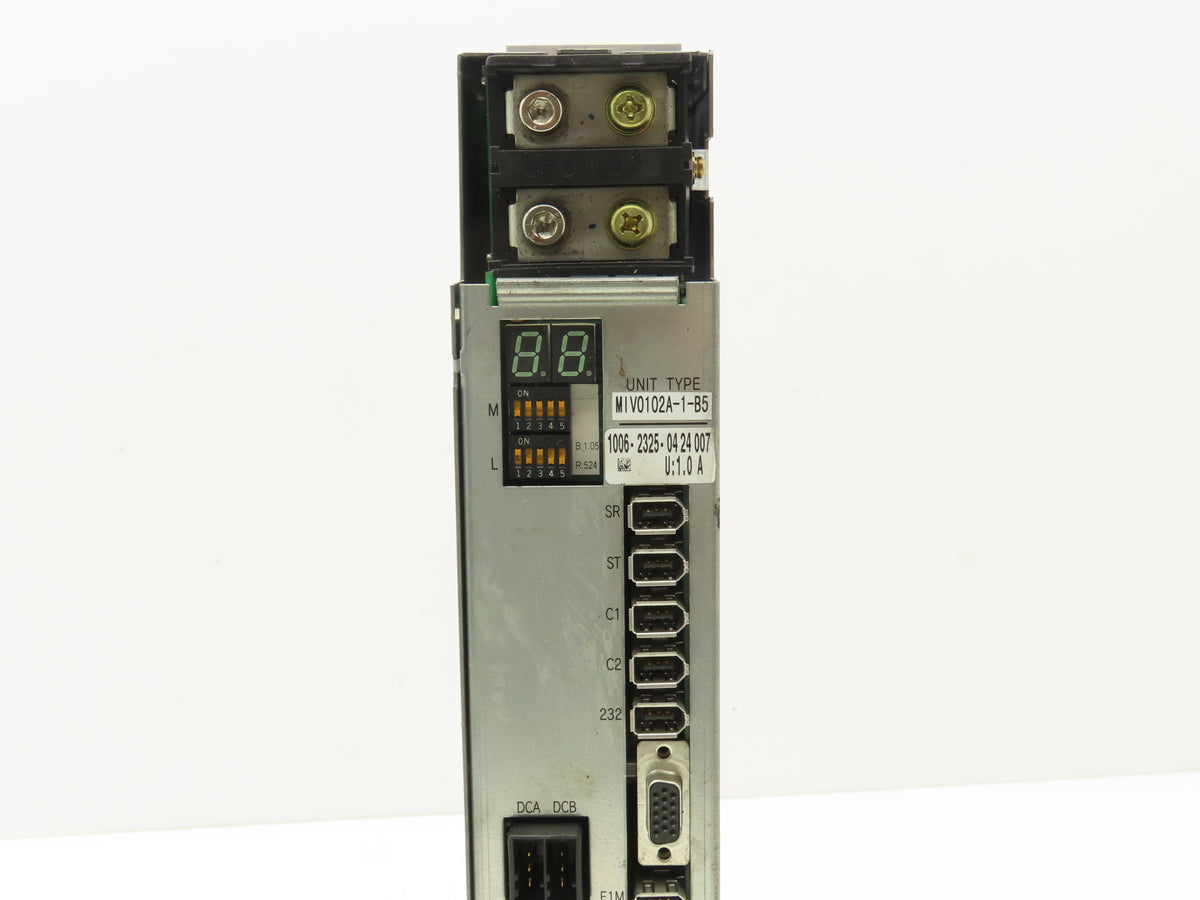 Okuma MIV0102A-1-B5 AC Servo Drive Module U:1.0 A 1006-2325-04-24-007