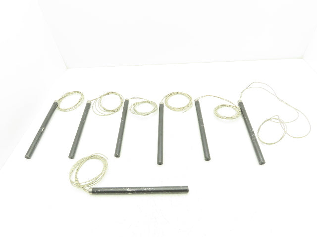 Cloeren LN11AX63AN Cartridge Heater 5/8" x  11" 500 W 220 V 48" Leads Lot of 7