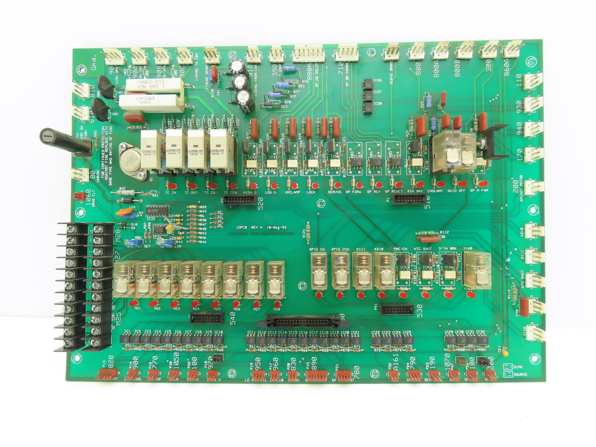 Haas Automation IOPCB Printed Circuit Board Servo Distribution Module Rev H