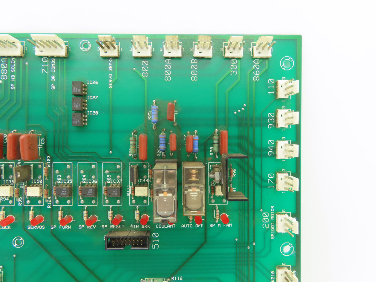 Haas Automation IOPCB Printed Circuit Board Servo Distribution Module Rev H