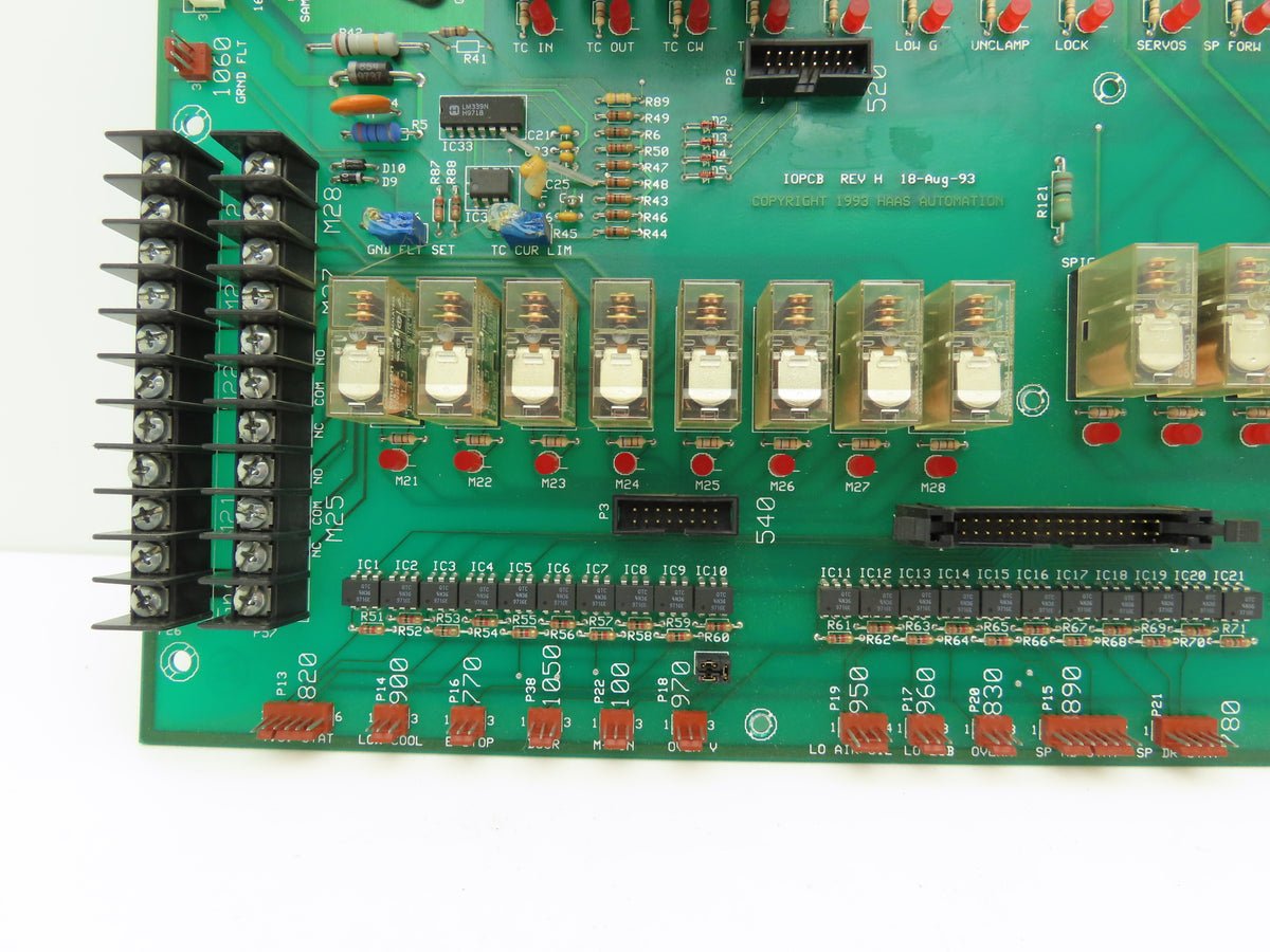 Haas Automation IOPCB Printed Circuit Board Servo Distribution Module Rev H