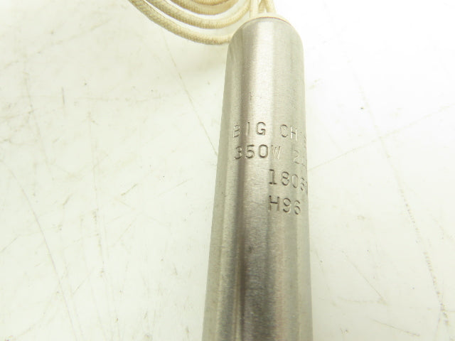 Big Chief 180603 Cartridge Heater 3/4" x 9" 350 W 240 V 23" Leads Lot of 5