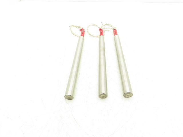 Watlow N9A26A Cartridge Heater Firerod 3/4" x 9" 350 W 240 V 10" Leads Lot of 3