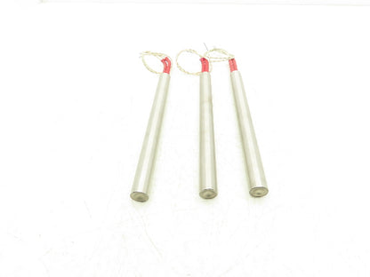 Watlow N9A26A Cartridge Heater Firerod 3/4" x 9" 350 W 240 V 10" Leads Lot of 3