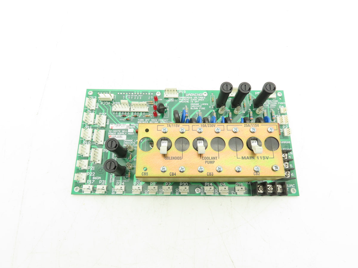 Haas Automation 32-4077E Printed Circuit Board Power Supply PCB Module Rev C