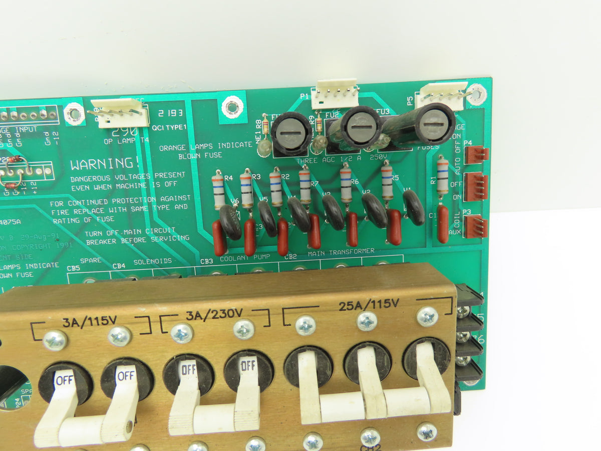Haas Automation 32-4075A Printed Circuit Board Power Supply PCB Module Rev B