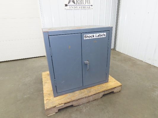 Durham Industrial 12 GA Counter-Height Cabinet 2 Shelf 36x24x36" Tool Storage