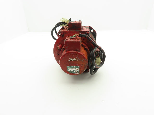 Yaskawa USAPEM-07YR11 AC Servo Motor 513W 2000 RPM Spline Shaft