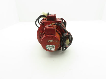 Yaskawa USAPEM-07YR11 AC Servo Motor 513W 2000 RPM Spline Shaft
