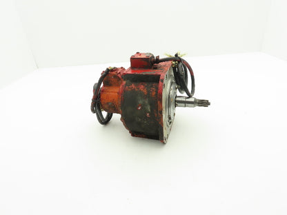 Yaskawa USAPEM-07YR11 AC Servo Motor 513W 2000 RPM Spline Shaft