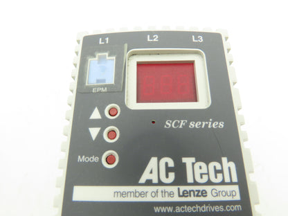 Lenze AC Tech SF430 Variable Speed VFD AC Drive 3Hp 460V 3PH SF Series
