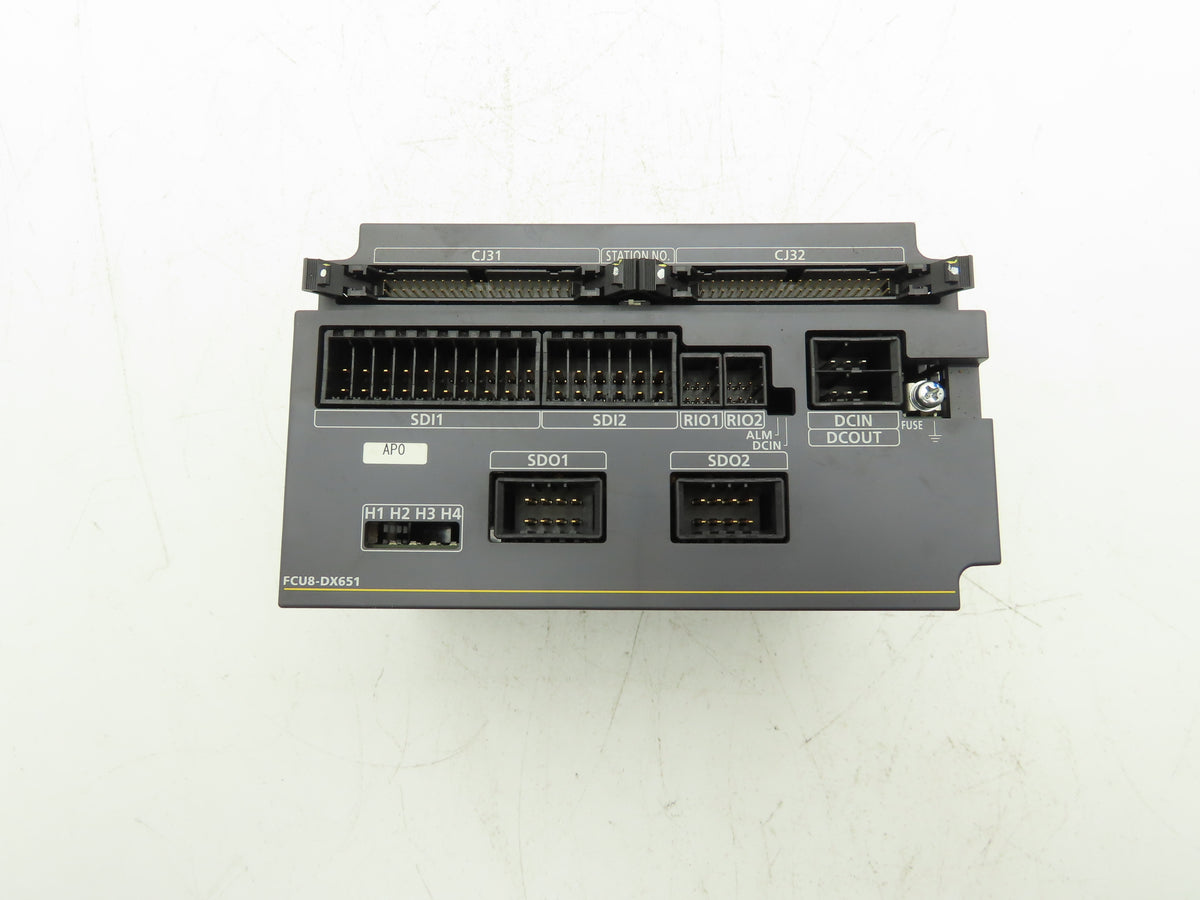 Mitsubishi Electric FCU8-DX651 CNC Machine Peripheral I/O Unit 24VDC 3.7A READ