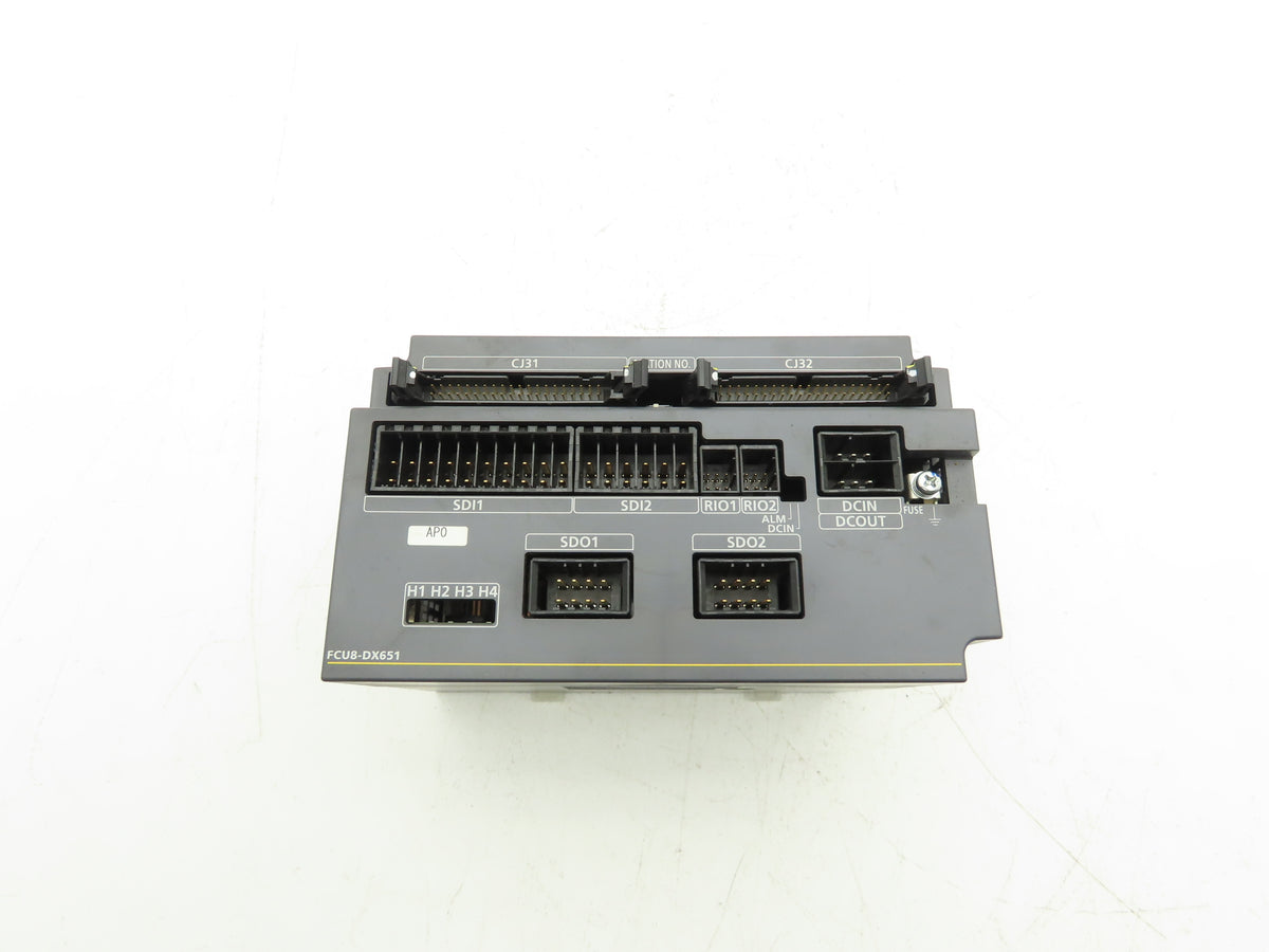 Mitsubishi Electric FCU8-DX651 CNC Machine Peripheral I/O Unit 24VDC 3.7A READ