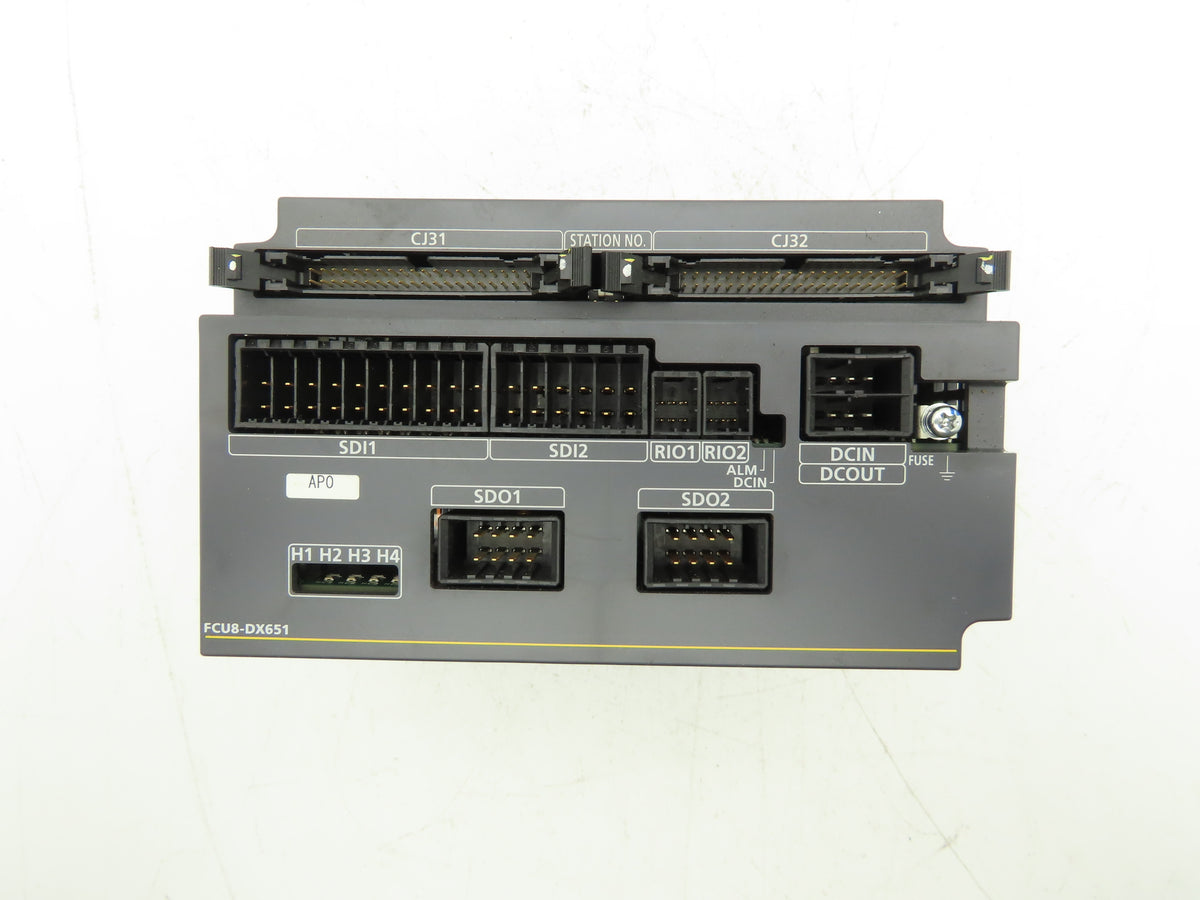 Mitsubishi Electric FCU8-DX651 CNC Machine Peripheral I/O Unit 24VDC 3.7A READ