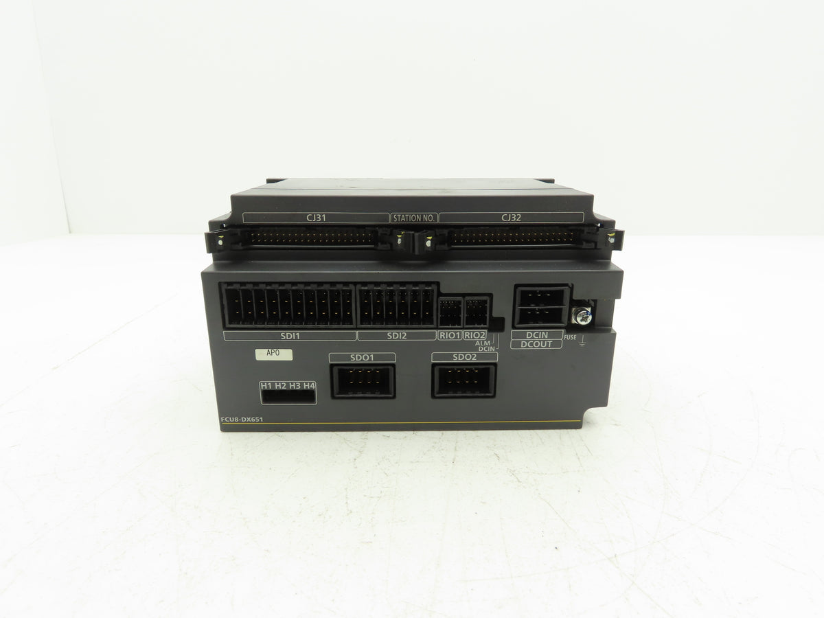Mitsubishi Electric FCU8-DX651 CNC Machine Peripheral I/O Unit 24VDC 3.7A READ