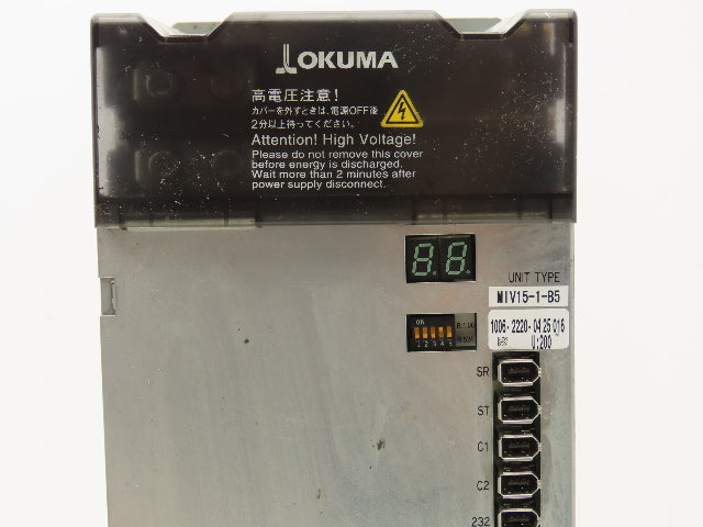 Okuma MIV15-1-B5 AC Servo Spindle Drive Module U:200