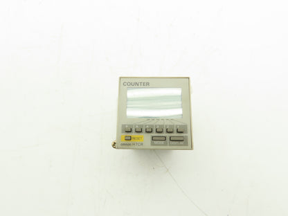 Omron H7CR-SASL Digital Preset 6 Digit Counter 12-24VDC Panel Mounted