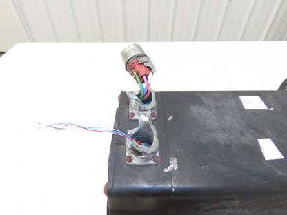 Promess AKM73P-ANANR-70 PM Servo Motor 7.71Kw 2800 RPM 640VDC 3PH  *Broken Plugs