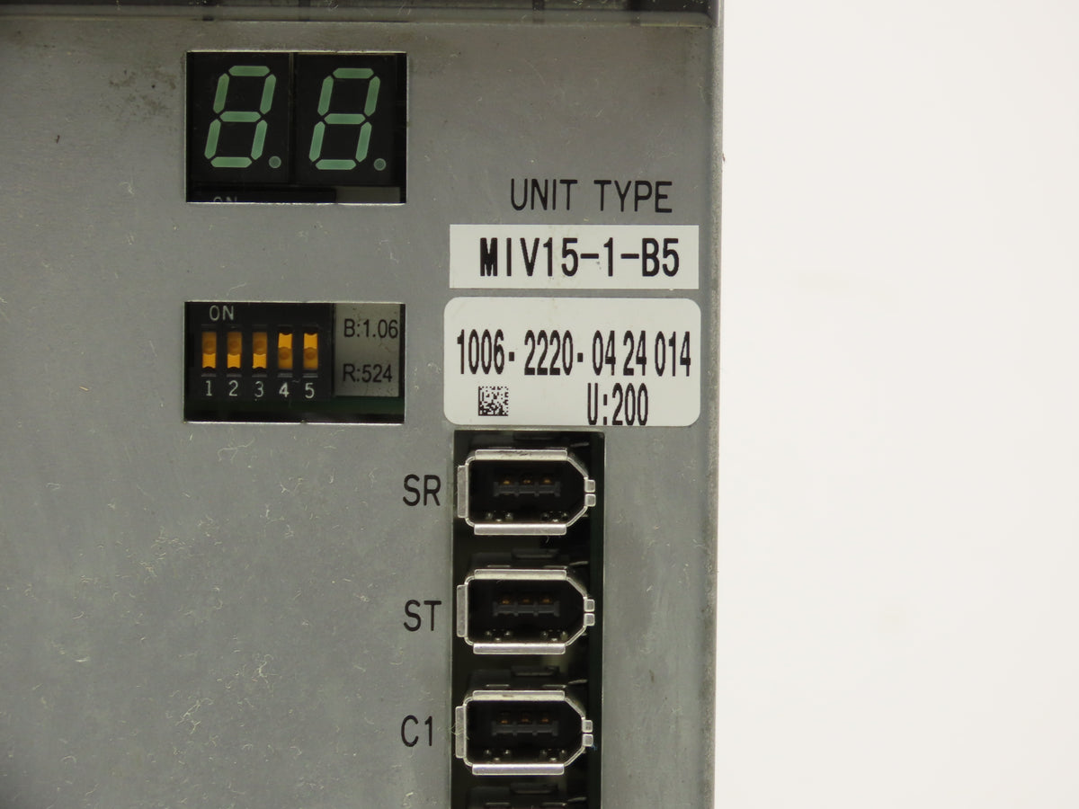 Okuma MIV15-1-B5 AC Servo Spindle Drive Module U:200 1006-2220-04 24 014