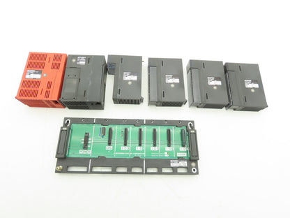 Mitsubishi Electric A1S35B Melsec PLC Backplane Rack Power Supply CPU 7 Slot