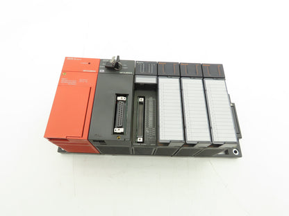 Mitsubishi Electric A1S35B Melsec PLC Backplane Rack Power Supply CPU 7 Slot