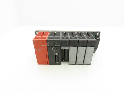 Mitsubishi Electric A1S35B Melsec PLC Backplane Rack Power Supply CPU 7 Slot
