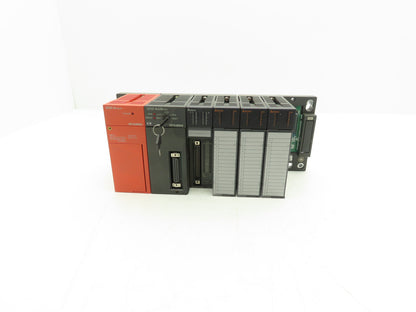 Mitsubishi Electric A1S35B Melsec PLC Backplane Rack Power Supply CPU 7 Slot