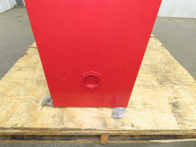 Eagle 1976 Flammable Liquid OSHA Safety Cabinet 24 Gal 2-Door RED 43x12x44"