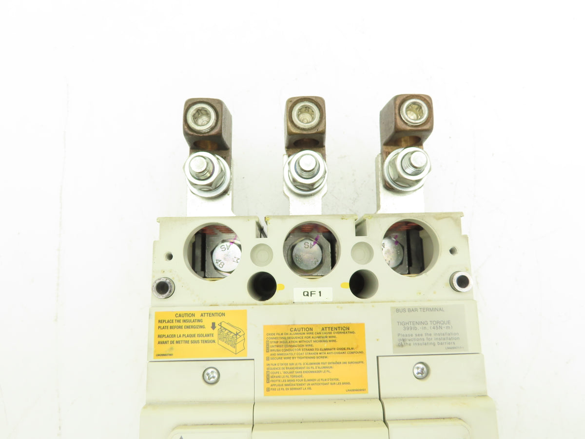 Mitsubishi NF400-SWU3 300B Molded Case Circuit Breaker 300A 3Pole 690VAC/250VDC