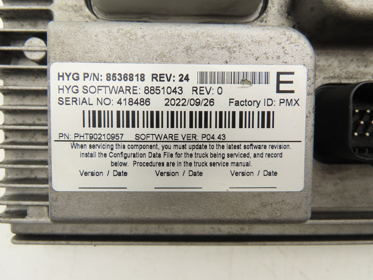 Yale 8536818 Forklift Control Module Rev 0 Off ERC060VGN48TE088