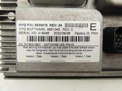 Yale 8536818 Forklift Control Module Rev 0 Off ERC060VGN48TE088