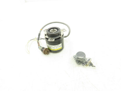 Fanuc A860-0304-T012 2500P Pulse Coder Rotary Encoder Hollow Tapered Shaft