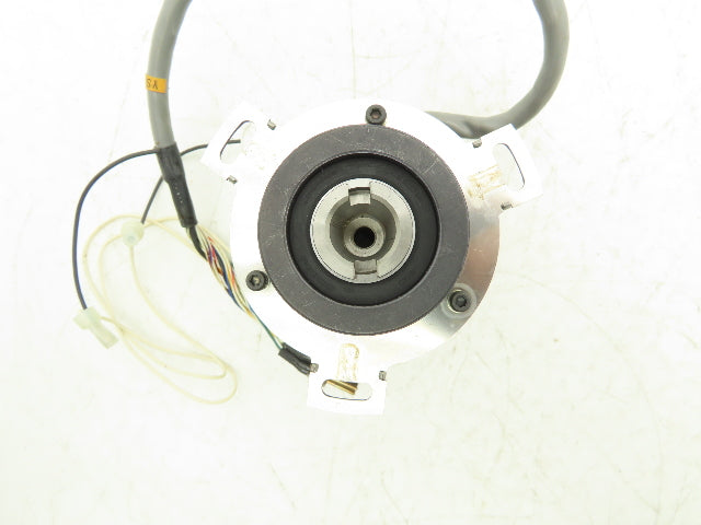 Fanuc A860-0304-T012 2500P Pulse Coder Rotary Encoder Hollow Tapered Shaft