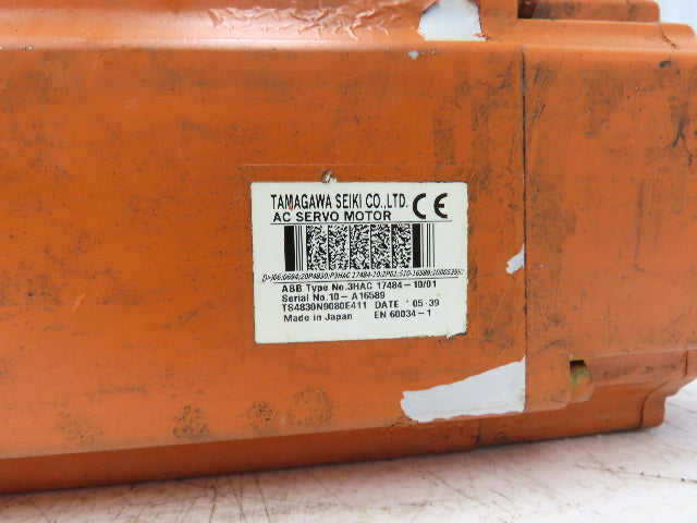 ABB Tamagawa Seiki 3HAC 17484-10/01 AC Servo Motor TS4830N9080E411