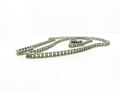 Renold 50A1SSX10Ft Roller Chain #50 - 5/8" Pitch 1 Strand Simple Stainless 10 ft