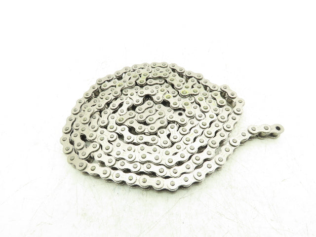 Renold 50SSRB Roller Chain #50 - 5/8" Pitch 1 Strand Simple Stainless 10 ft