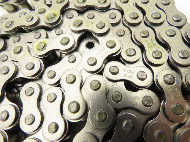 Renold 50SSRB Roller Chain #50 - 5/8" Pitch 1 Strand Simple Stainless 10 ft
