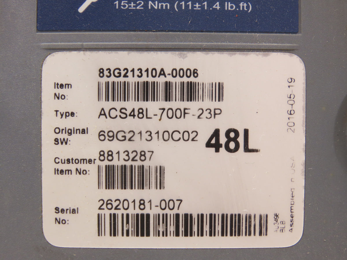 Danaher ACS48L-700F-23P AC SuperDrive Forklift Motor Controller 48V Off ERC060