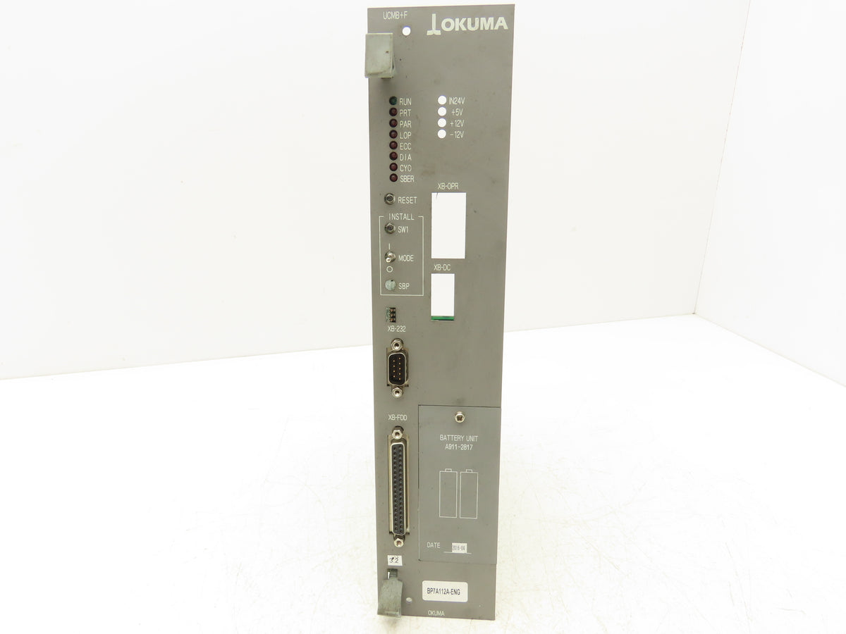 Okuma 1911-2801-0308091 Universal Compact Main Board Battery 2MB SRAM 16MB DRAM