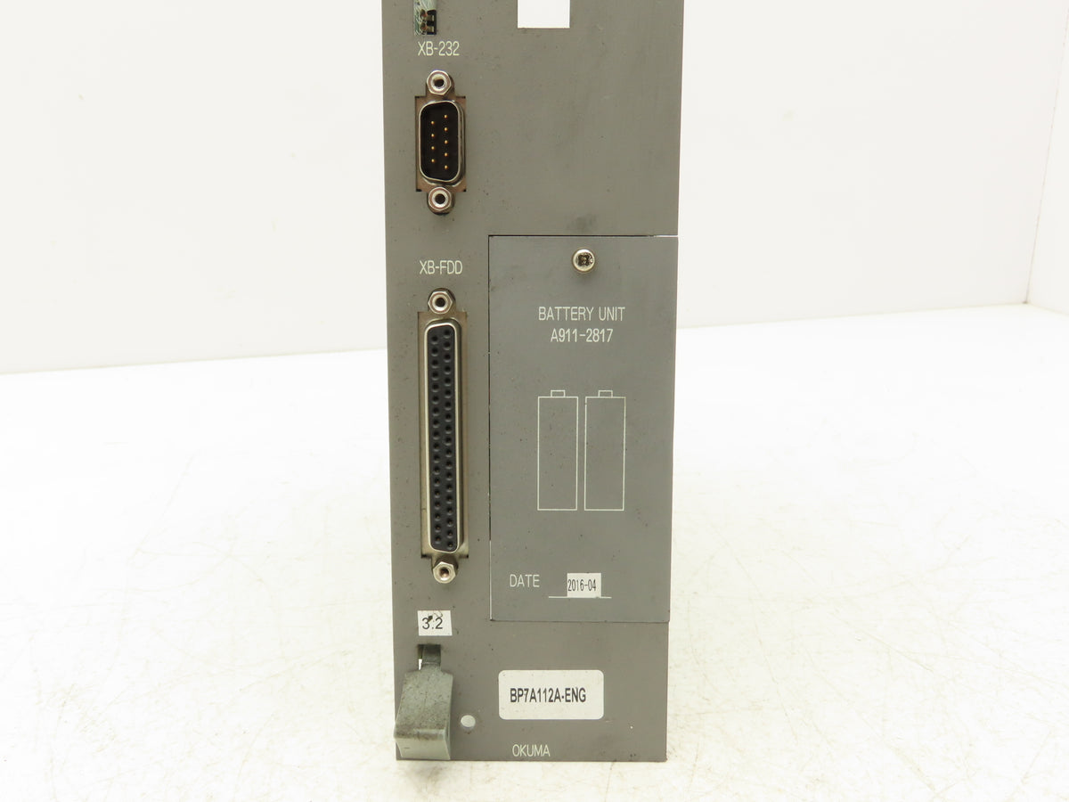 Okuma 1911-2801-0308091 Universal Compact Main Board Battery 2MB SRAM 16MB DRAM