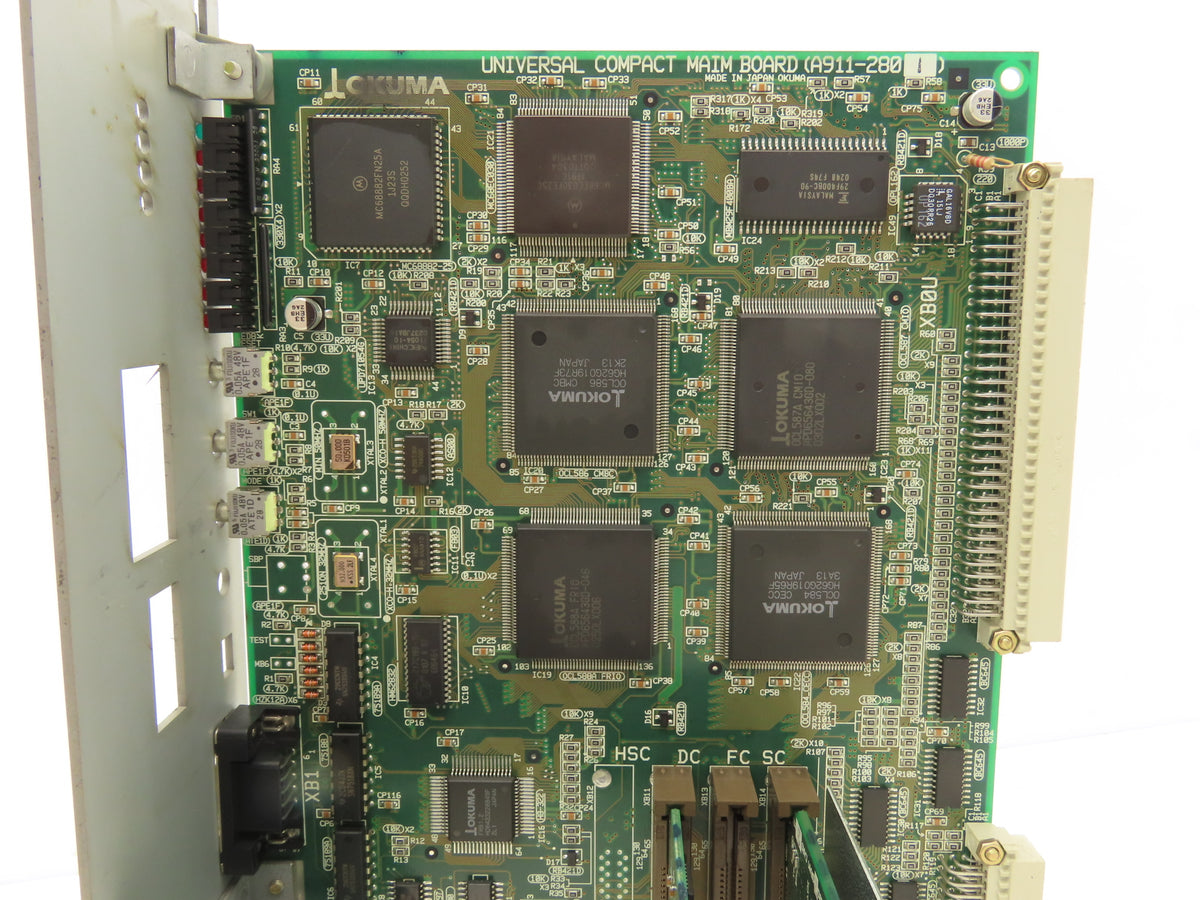 Okuma 1911-2801-0308091 Universal Compact Main Board Battery 2MB SRAM 16MB DRAM