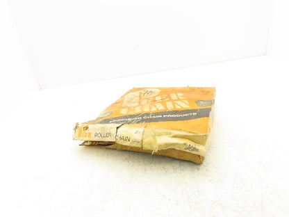 Tsubaki 80-1CP Roller Chain #80 - 1" Pitch 1 Strand Cotter Pin 6 Feet Length