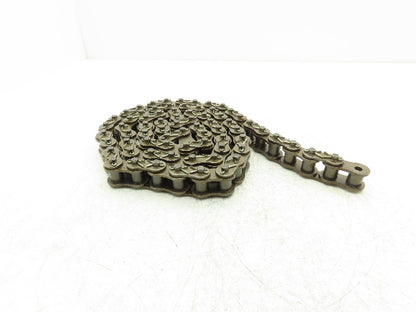 Tsubaki 80-1CP Roller Chain #80 - 1" Pitch 1 Strand Cotter Pin 6 Feet Length
