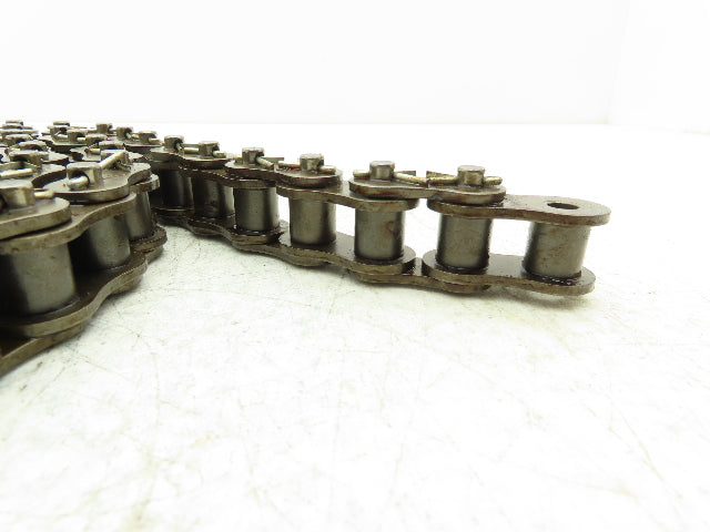 Tsubaki 80-1CP Roller Chain #80 - 1" Pitch 1 Strand Cotter Pin 6 Feet Length