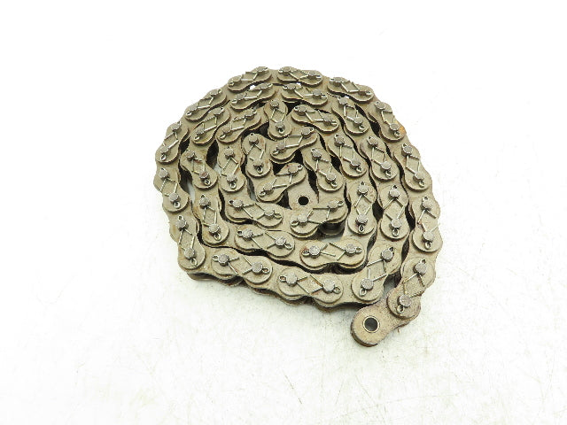 Tsubaki 80-1CP Roller Chain #80 - 1" Pitch 1 Strand Cotter Pin 6 Feet Length