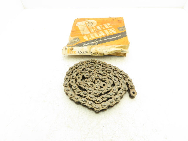 Tsubaki 80-1CP Roller Chain #80 - 1" Pitch 1 Strand Cotter Pin 6 Feet Length