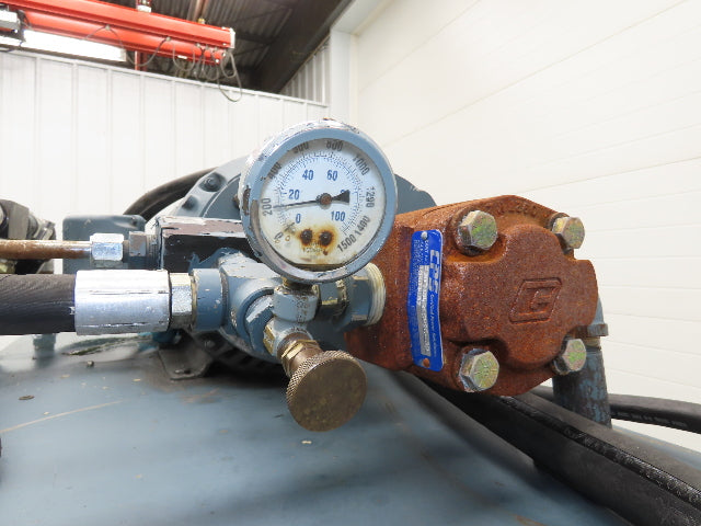 Delta Hydraulic Power Unit 50 Gal 21gpm 3000psi 30Hp 230/460V P20C494BESP20-30