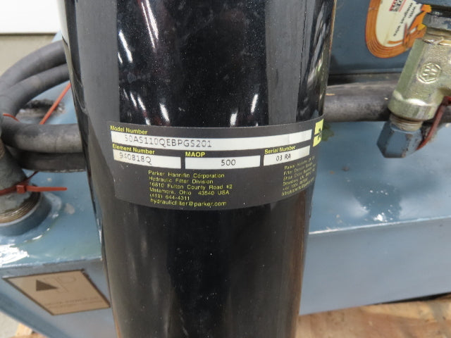 Delta Hydraulic Power Unit 50 Gal 21gpm 3000psi 30Hp 230/460V P20C494BESP20-30
