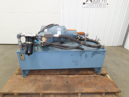 Delta Hydraulic Power Unit 50 Gal 21gpm 3000psi 30Hp 230/460V P20C494BESP20-30